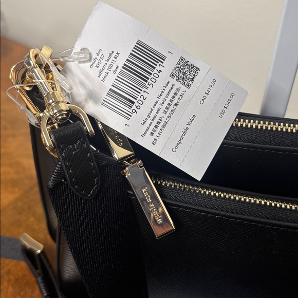 NEW KATE SPADE DUET CROSSBODY SAFFIANO LEATHER (NWT) - Picture 10 of 15